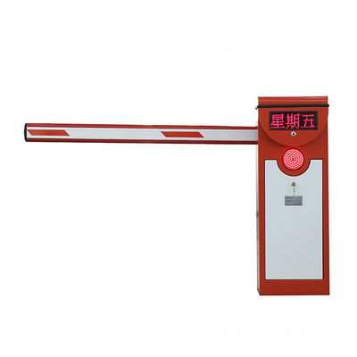 품질  Durable Intelligent Automatic Oval Barrier Gate Boom Barrier With LED Light 공장